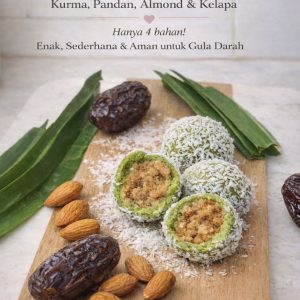 Double box Raw Vegan Klepon