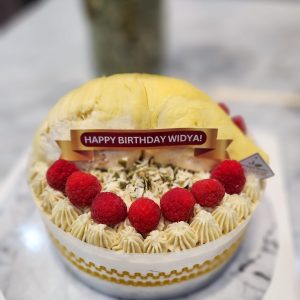 D20cm Yin-Yang Durian Cake Raw Vegan