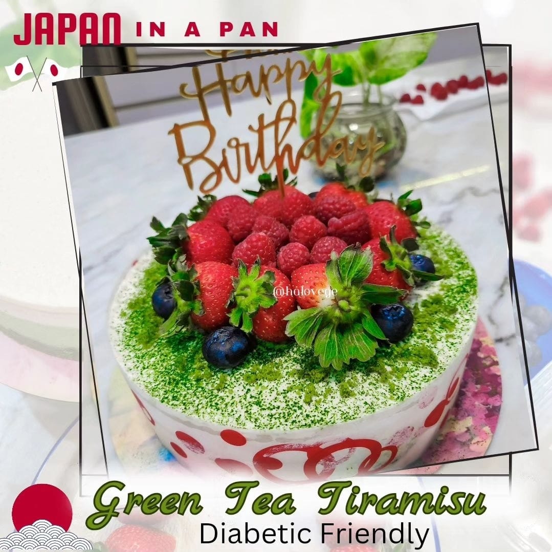 Matcha Tiramisu with Yuzu D26cm - Image 7