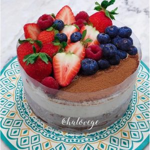 D15 Raw Vegan Chocolate Tiramisu, D 15cm