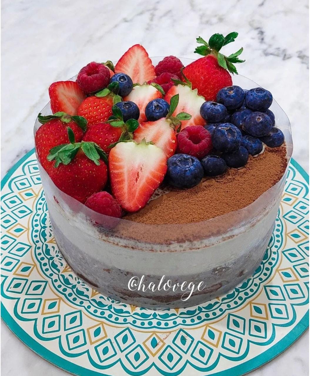 D15 Raw Vegan Chocolate Tiramisu, D 15cm