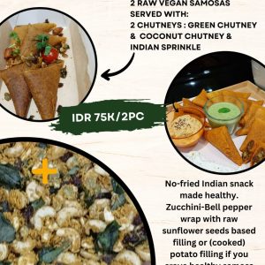 Raw Vegan Samosa 2 pc