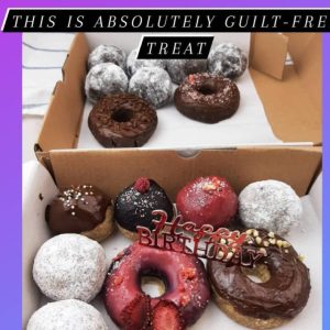 Raw Vegan Doughnut ball
